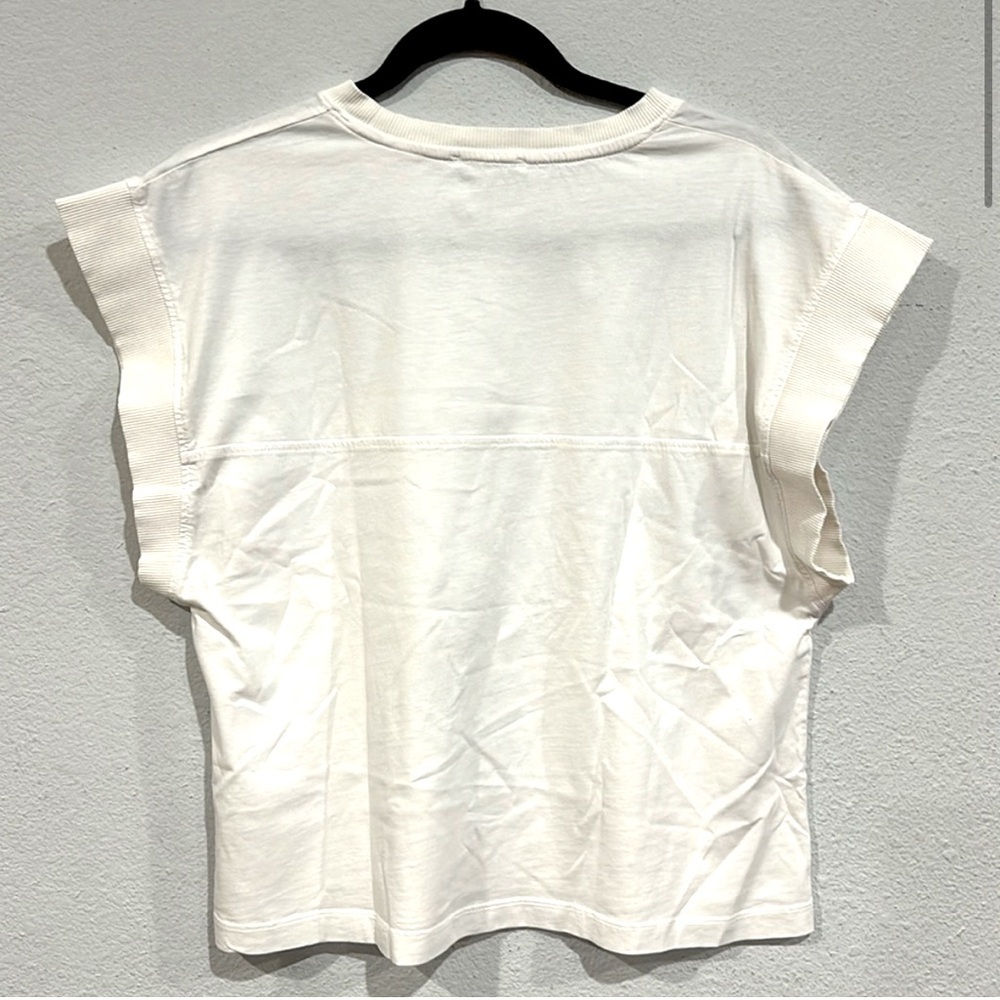 Zara white sleeveless boxy top - Picture 2 of 6